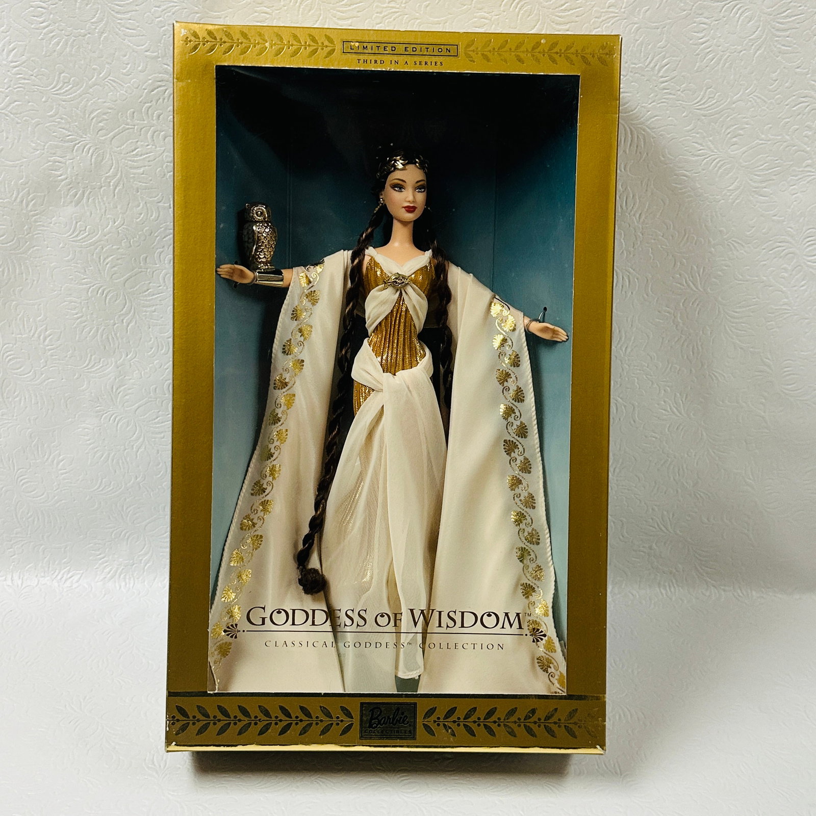 Barbie Doll Goddess Of Wisdom: Barbie Doll Goddess Of Wisdom ------------------ please review all pictures carefully because they are part of the description and show condition issues if any ------------------ please consider the s