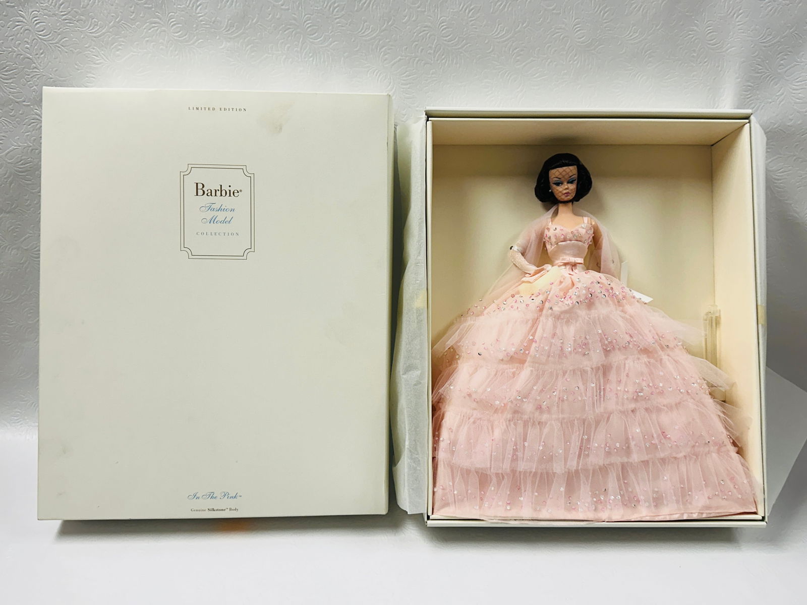 Barbie Doll In The Pink: Barbie Doll In The Pink ------------------ please review all pictures carefully because they are part of the description and show condition issues if any ------------------ please consider the shippin