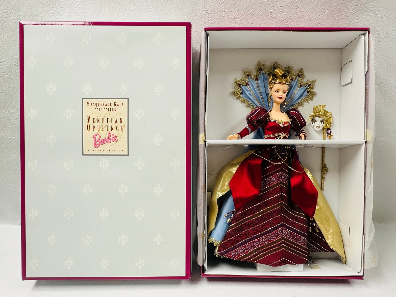 Barbie Doll Venetian Opulence: Barbie Doll Venetian Opulence ------------------ please review all pictures carefully because they are part of the description and show condition issues if any ------------------ please consider the s