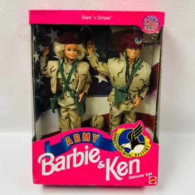 Barbie Doll Army with Ken