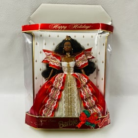 Barbie Doll African American Happy Holidays