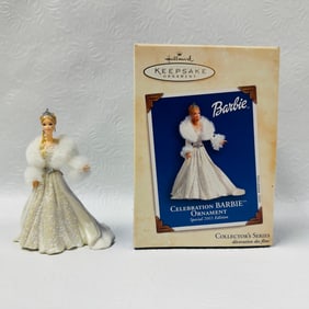 Hallmark Keepsake Ornament Celebration Barbie Doll