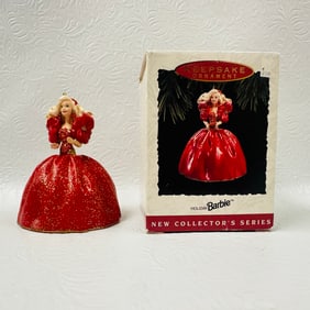 Hallmark Keepsake Ornament Holiday Barbie New Collectors Series