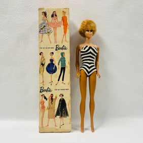 White Ginger Bubble Cut Barbie Doll