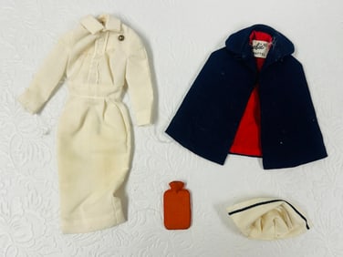 Vintage Barbie 991 Registered Nurse Doll Clothes