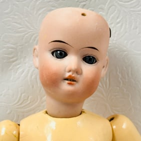 German 201 Bisque Head Doll