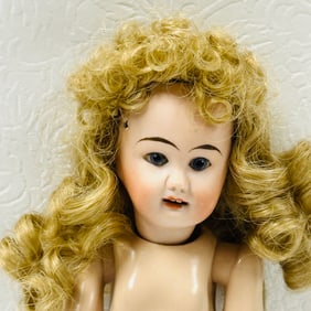 Antique Bisque Head Doll
