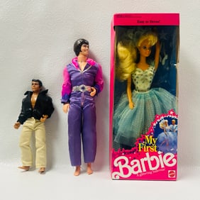 Barbie, Donny Osmond and The Fonz Dolls