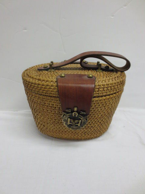 Vintage Etienne Aigner Nantucket Basket Purse