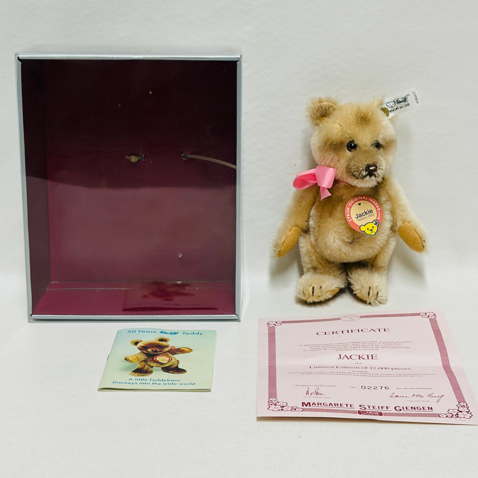Steiff Jackie Mohair Teddy Bear (1 of 8)
