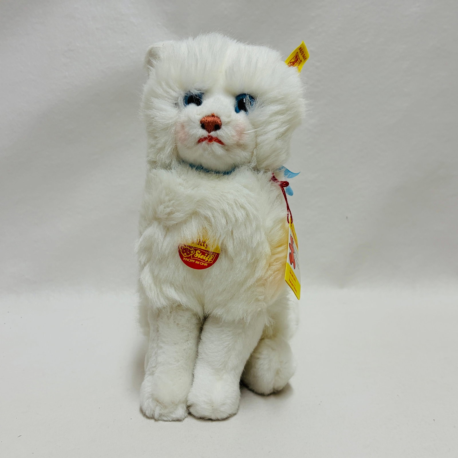 Steiff Kitty the White Angora Cat (1 of 9)