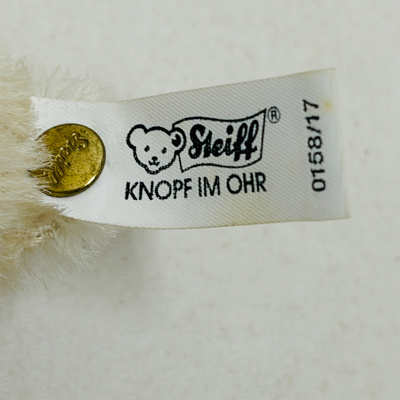 Steiff 1908 Snap-a-Part Teddy Bear, replica - 6