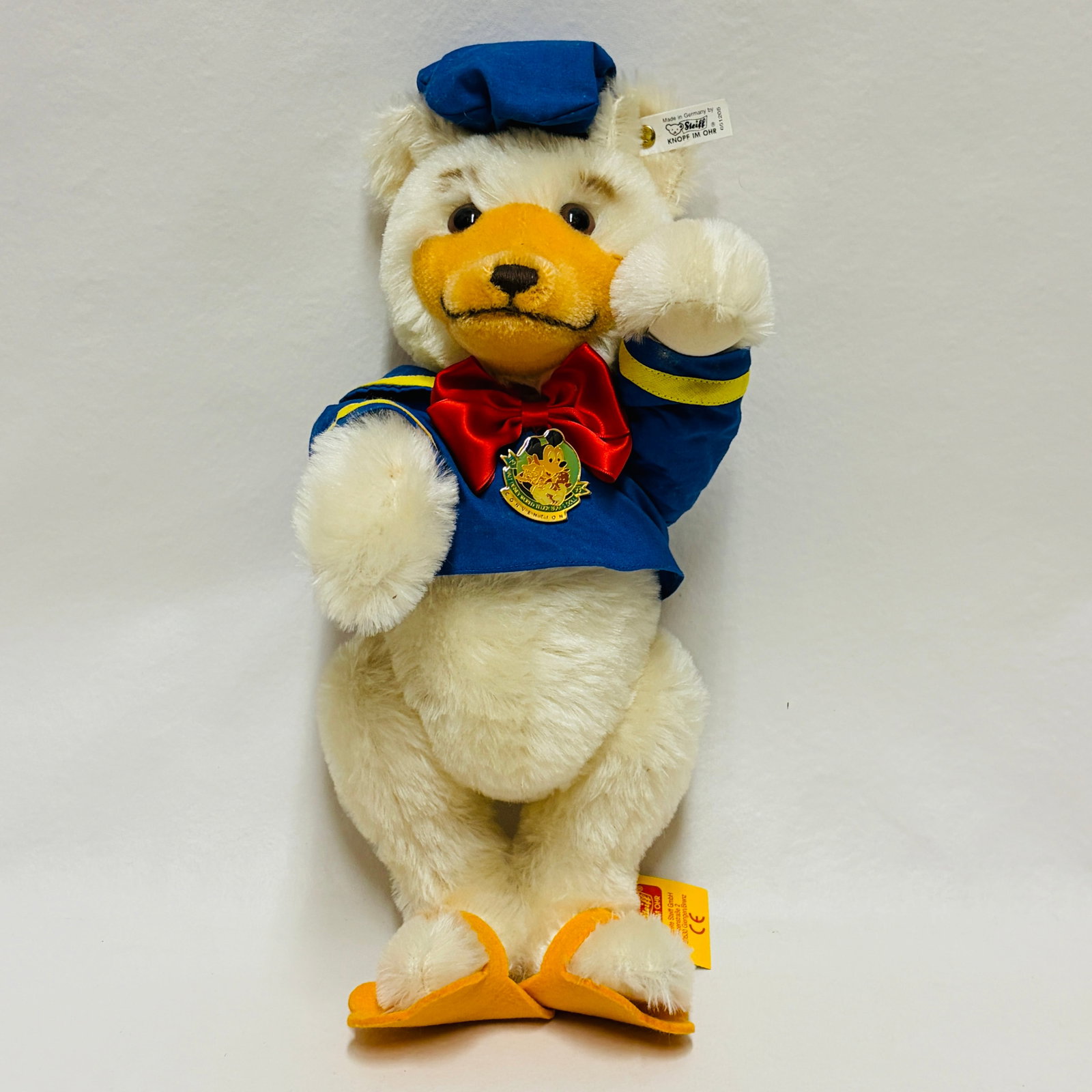 Steiff Disney Teddy Donald Epcot Center Plush from Convention (1 of 10)