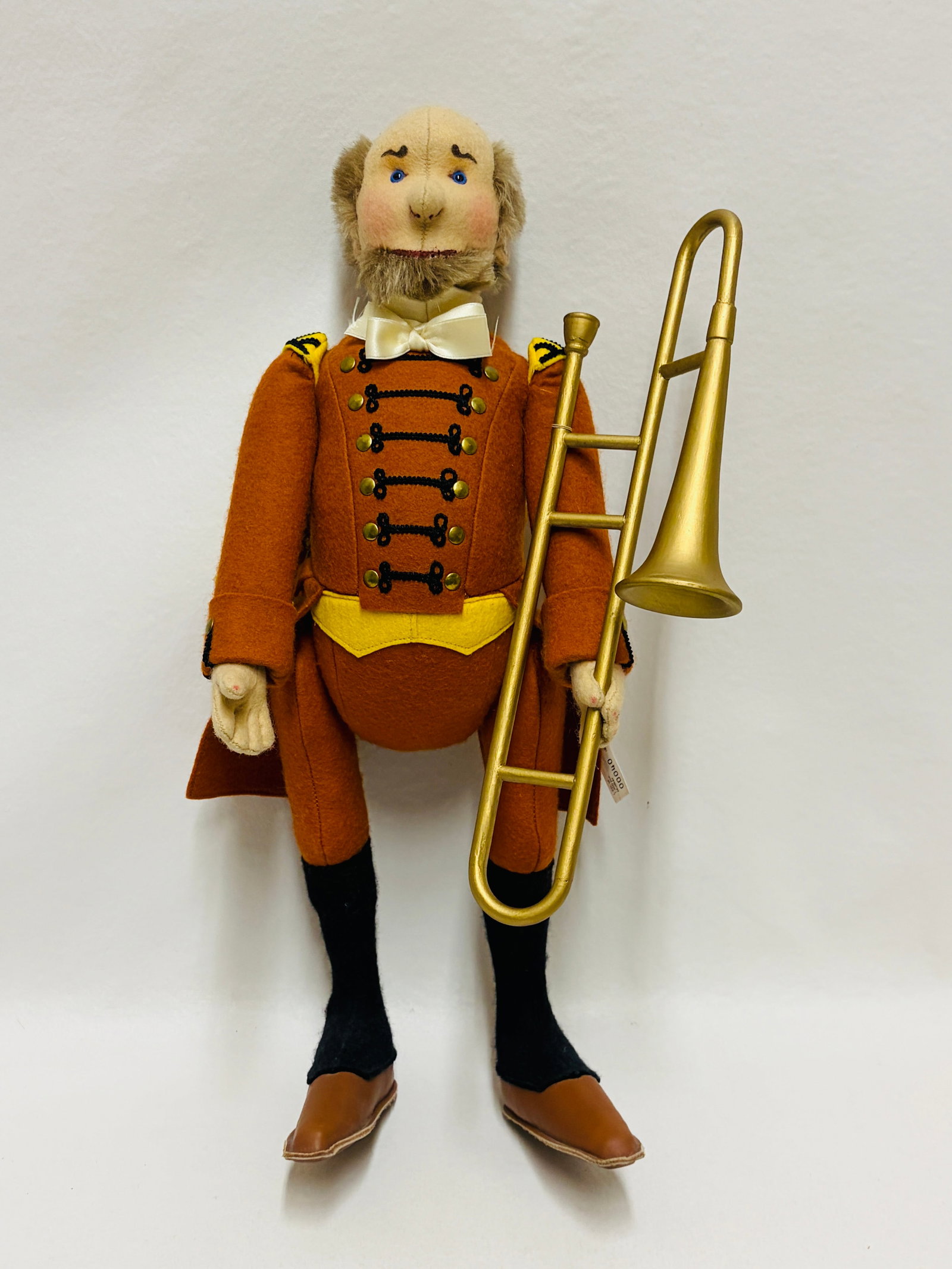 Steiff Musician with Trombone, 1911 Limited Edition, replica (1 of 7)
