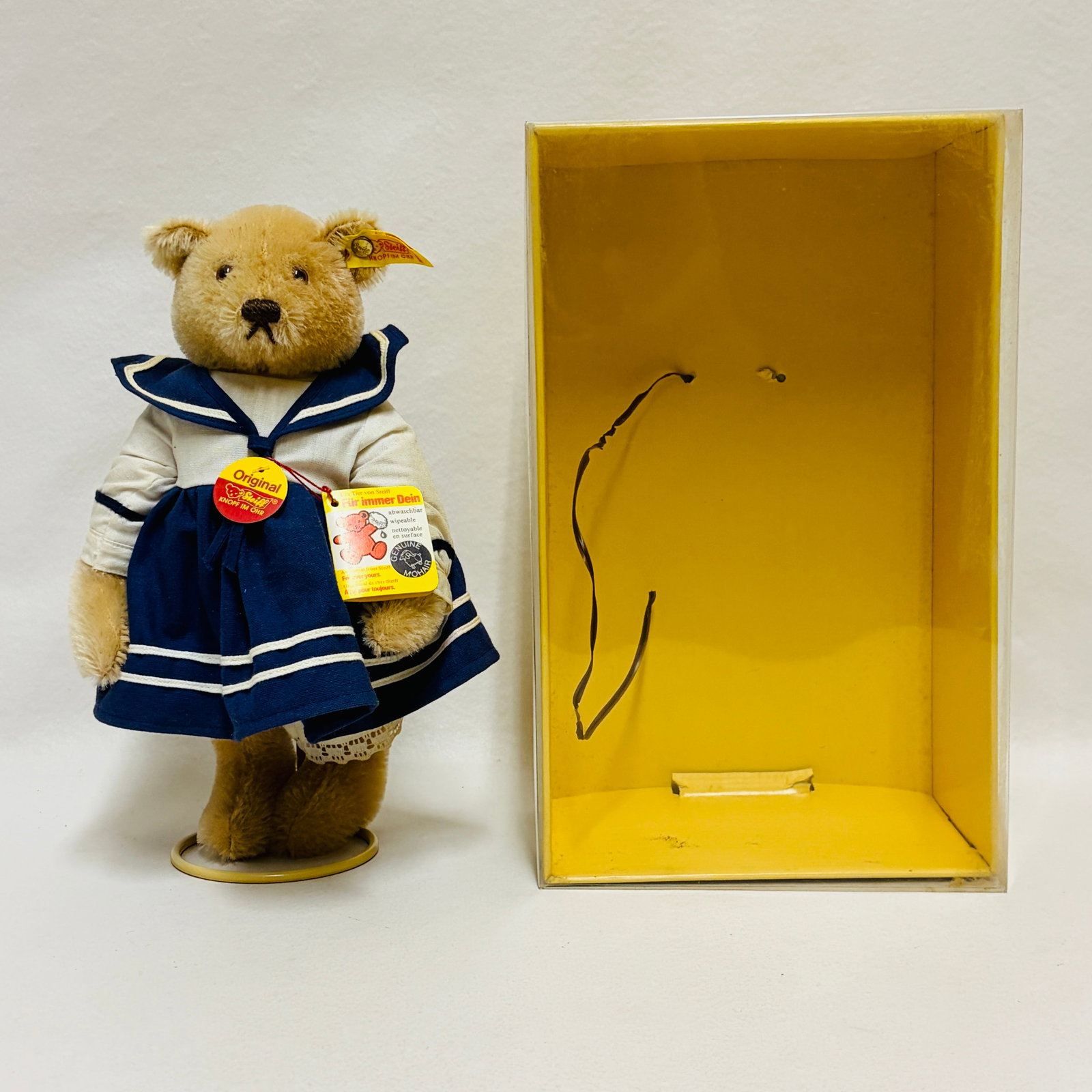 Steiff Original Teddy Bear in Sailor Uniform (1 of 9)