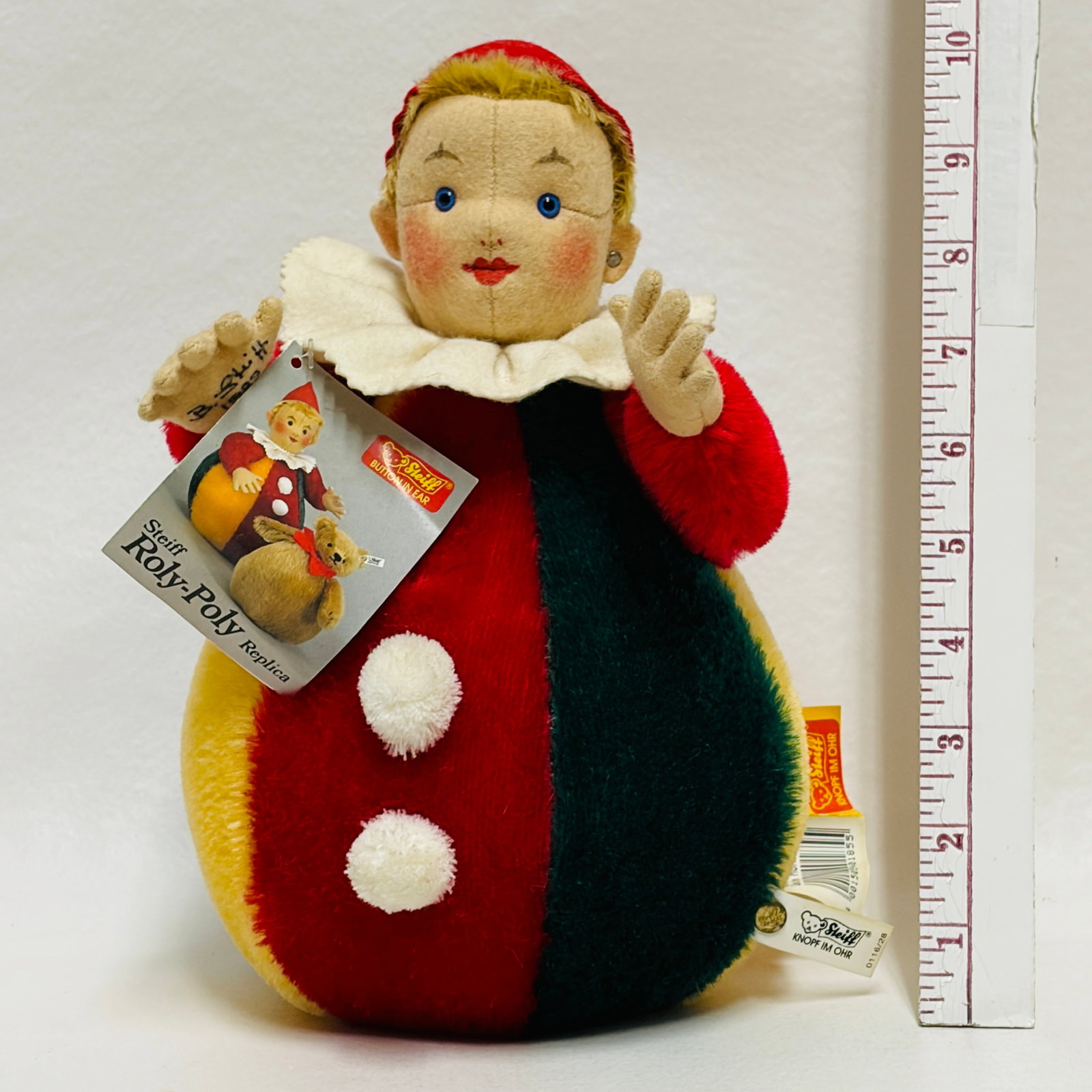 Steiff Roly Poly, signed on hand - 5
