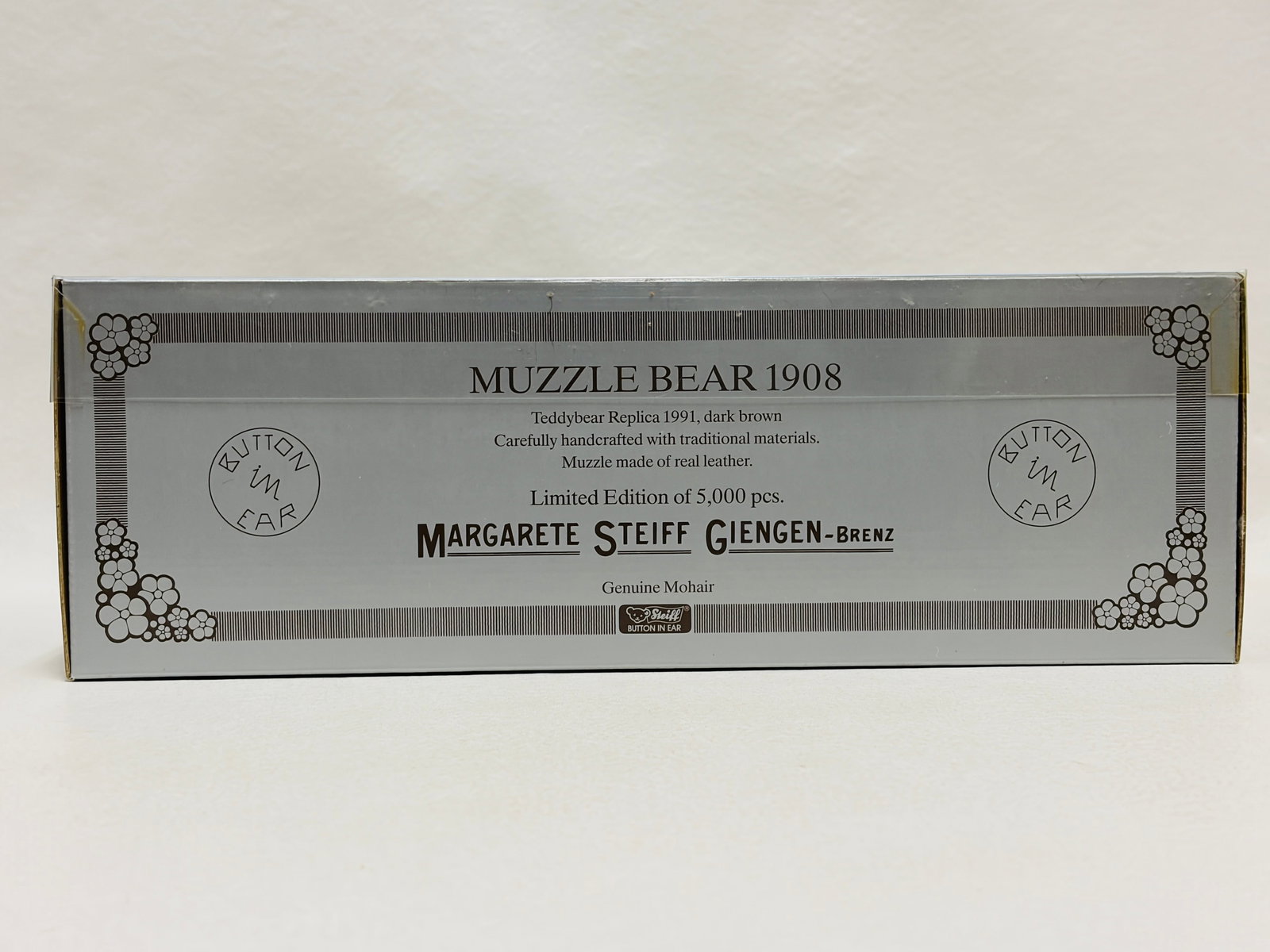 Steiff 1908 Muzzle Bear, Limited Edition, replica - 8