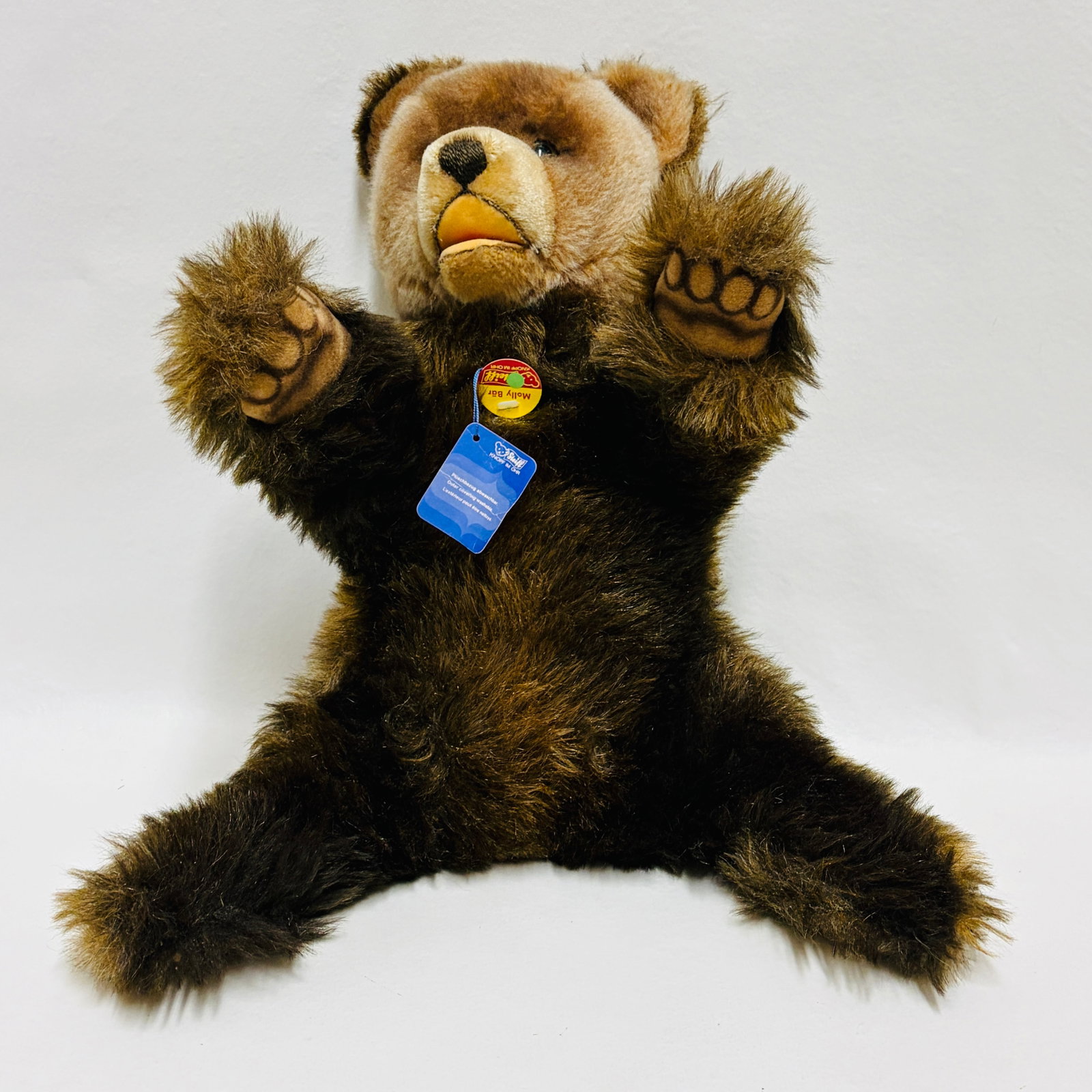 Large Steiff Molly Teddy Bear with open mouth (1 of 5)