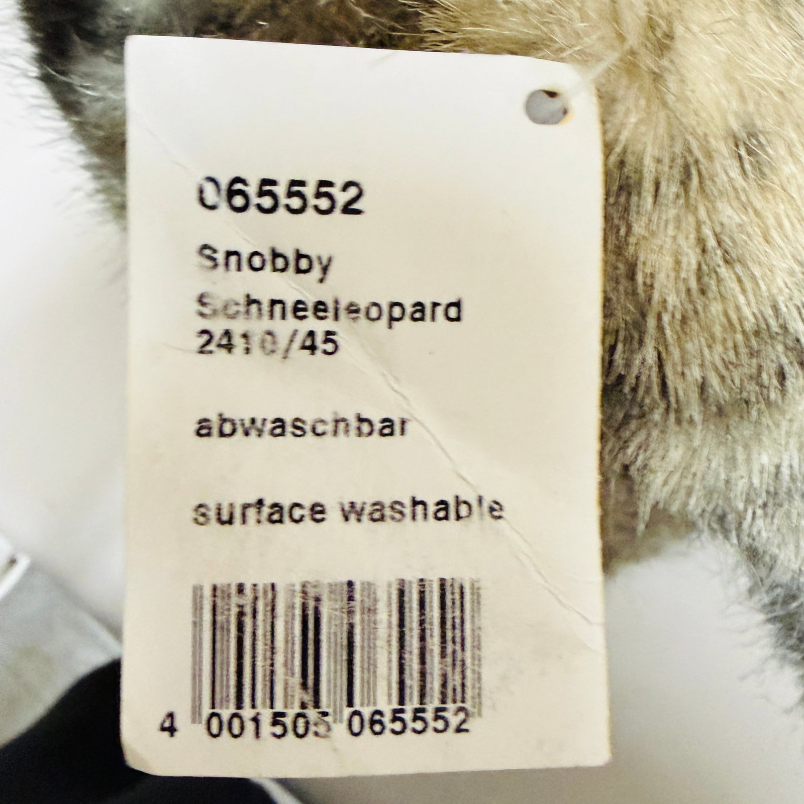 Steiff Snobby Snow Leopard - 6