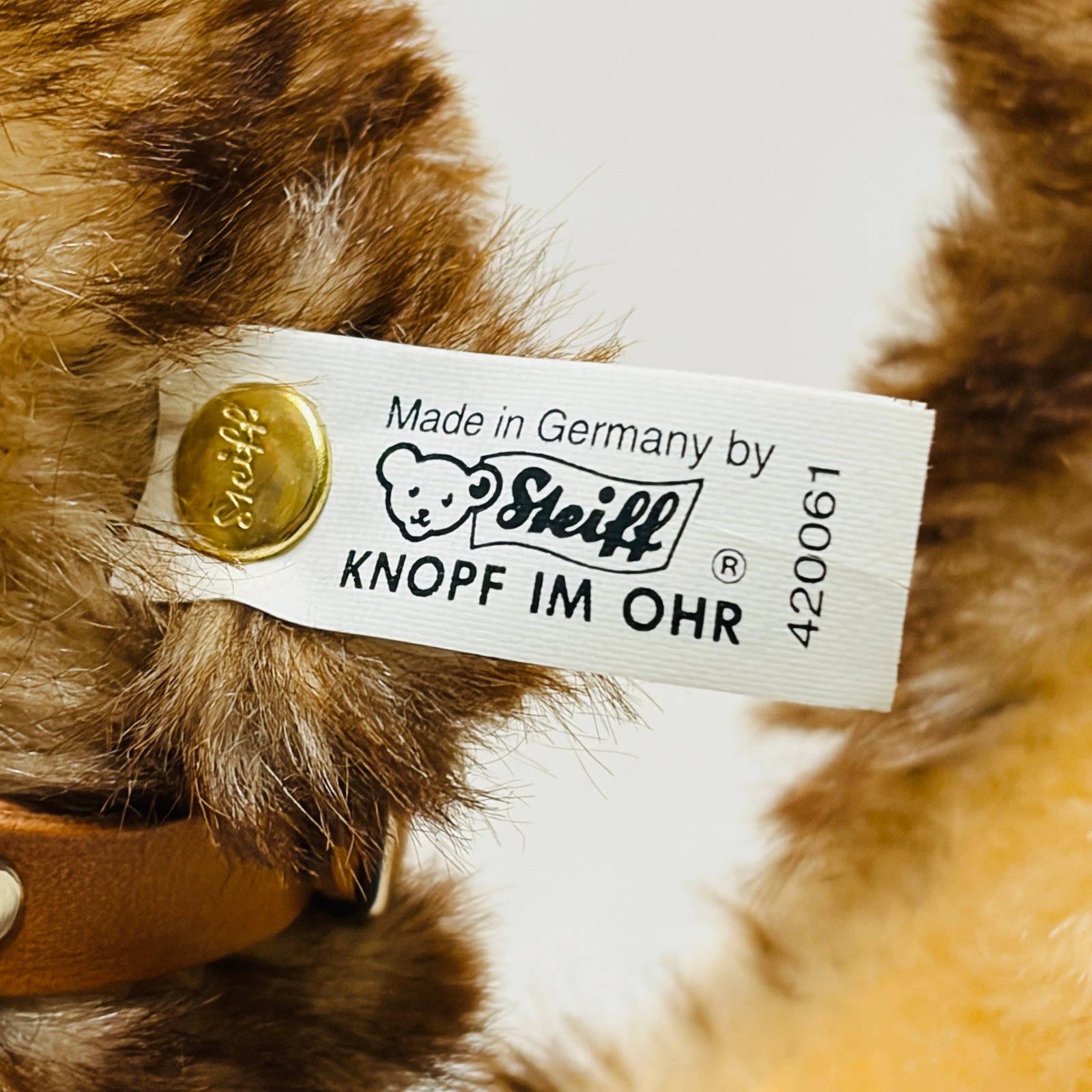 Steiff Camel on Wheels - 6