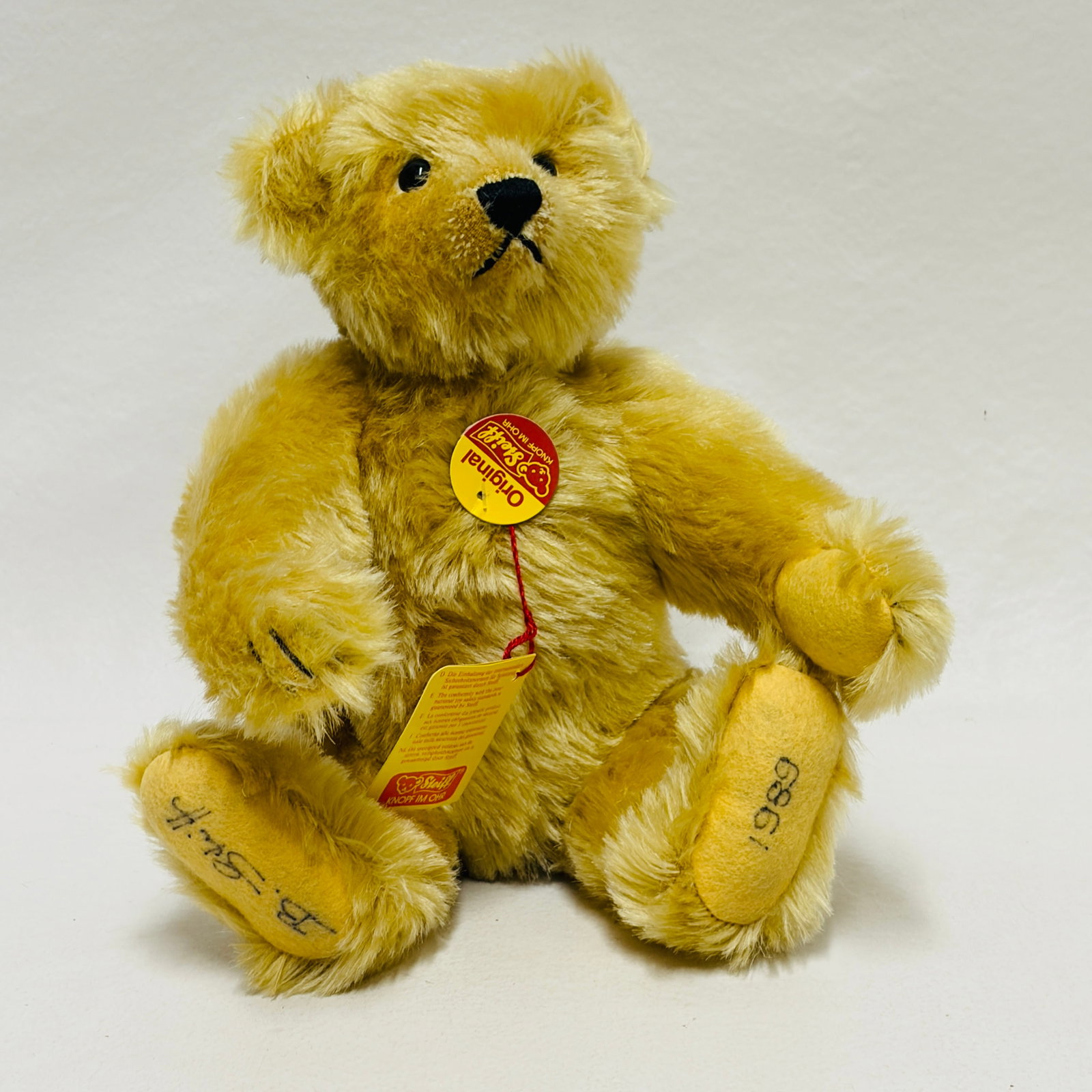 Steiff Original Teddy Bear, Signed - 4
