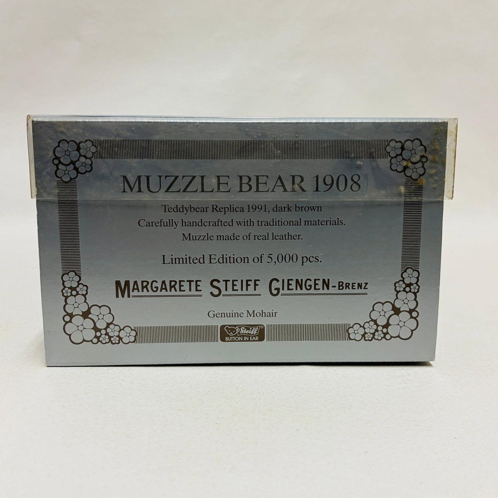 Steiff 1908 Muzzle Bear, Limited Edition, replica - 9