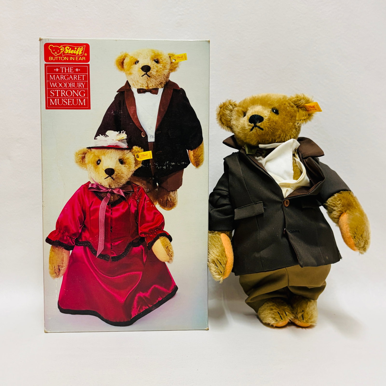 Steiff Victorian Gentleman Teddy Bear from the Strong Museum Collection (1 of 10)