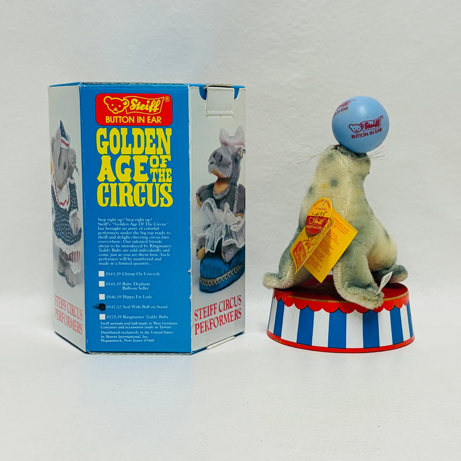 Steiff Golden Age of the Circus with Performing Mohair Seal (1 of 10)