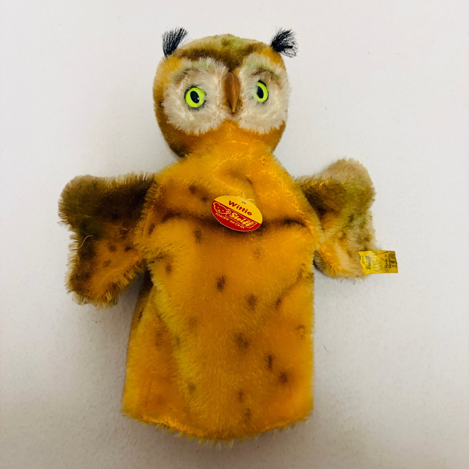 Steiff Wittie Owl Hand Puppet (1 of 6)