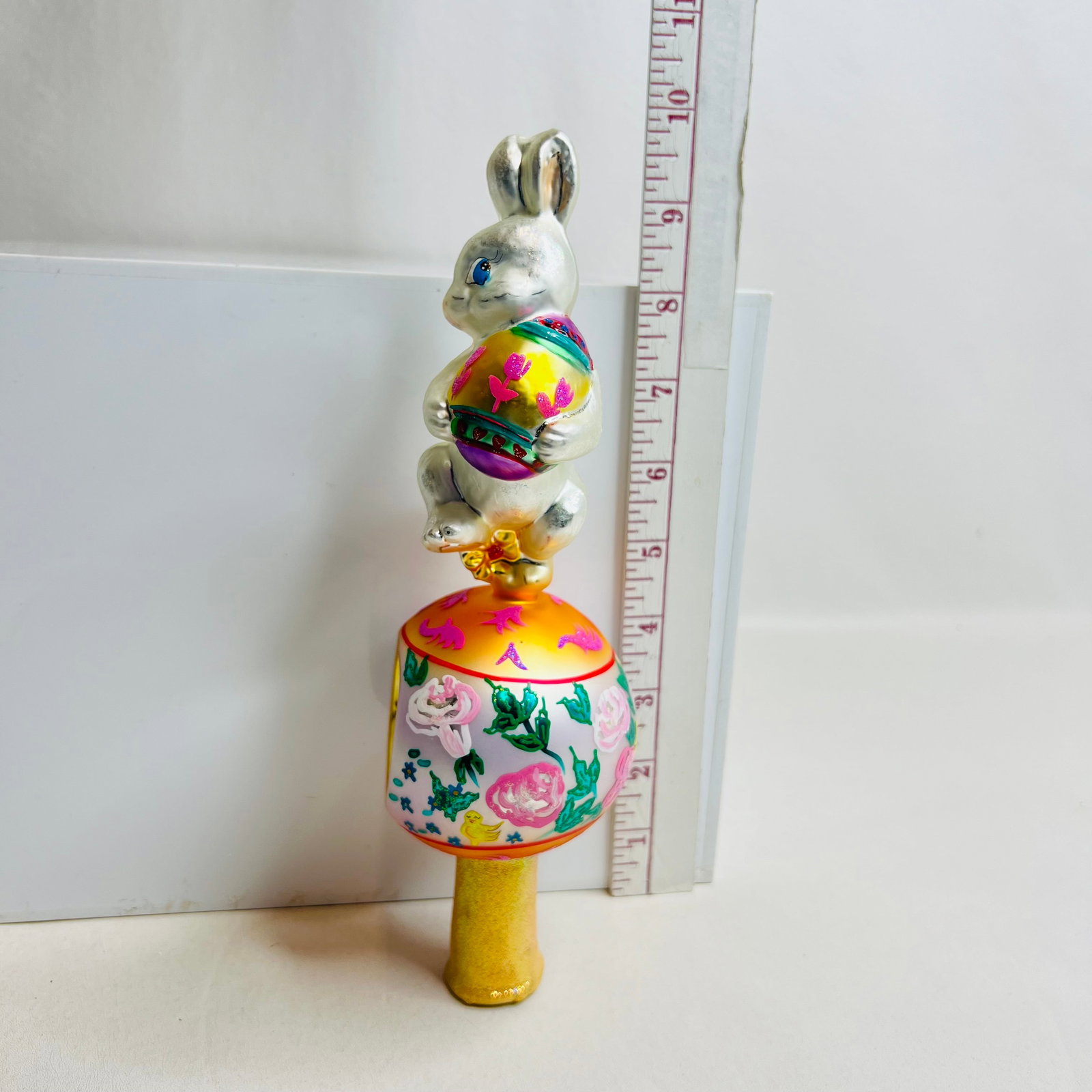 Christopher Radko A Hop On Top Easter Tree Topper - 2