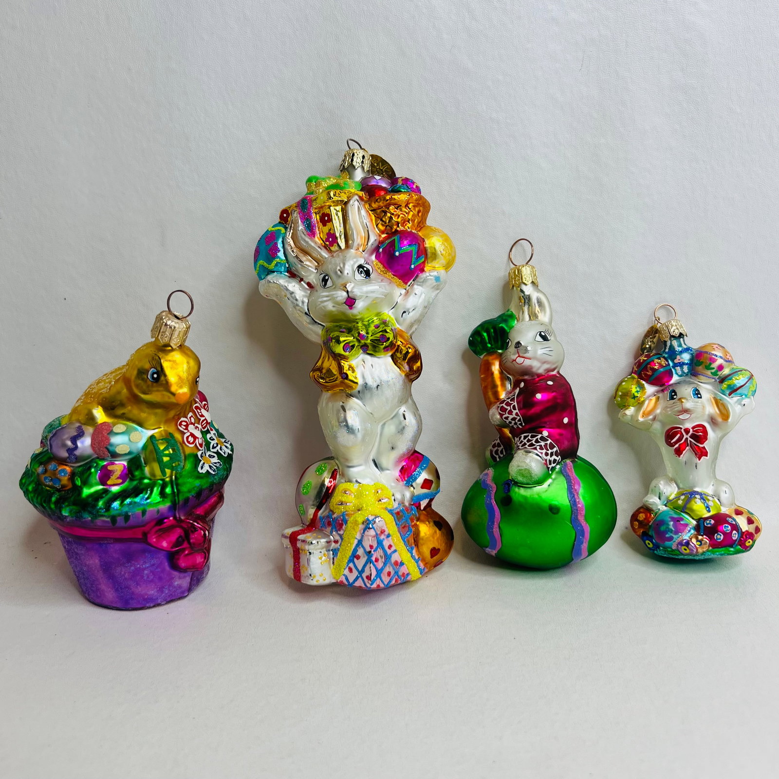 Four Christopher Radko Easter Ornaments (1 of 2)