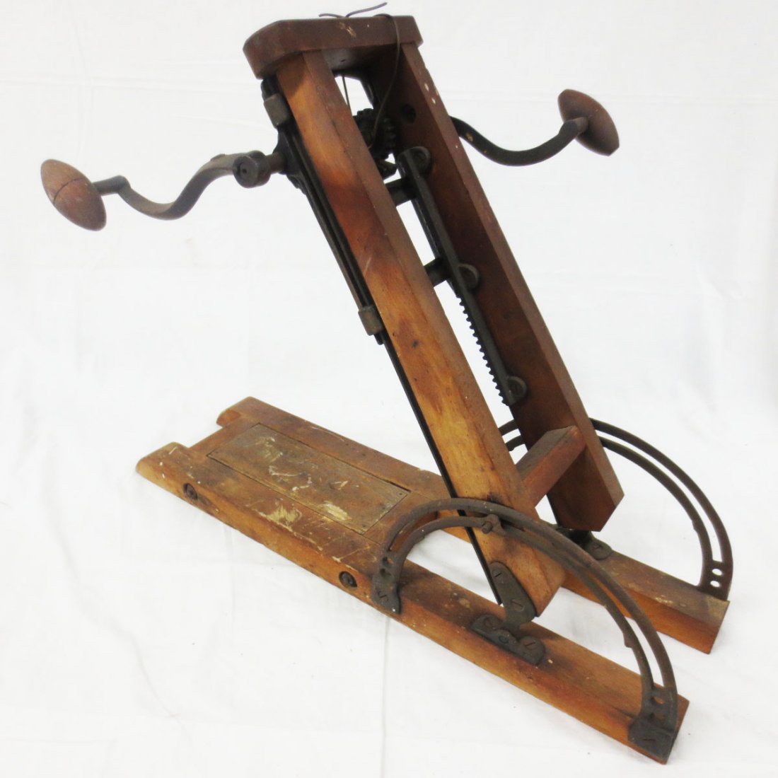 Antique Hand Crank Adjustable Drill Press Sep 06, 2014 Raia