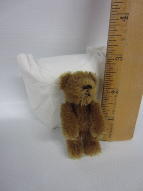 Schuco 2.75" Teddy Bear - III, brown: Schuco 2.75" Teddy Bear - III, brown 1950s-60s
