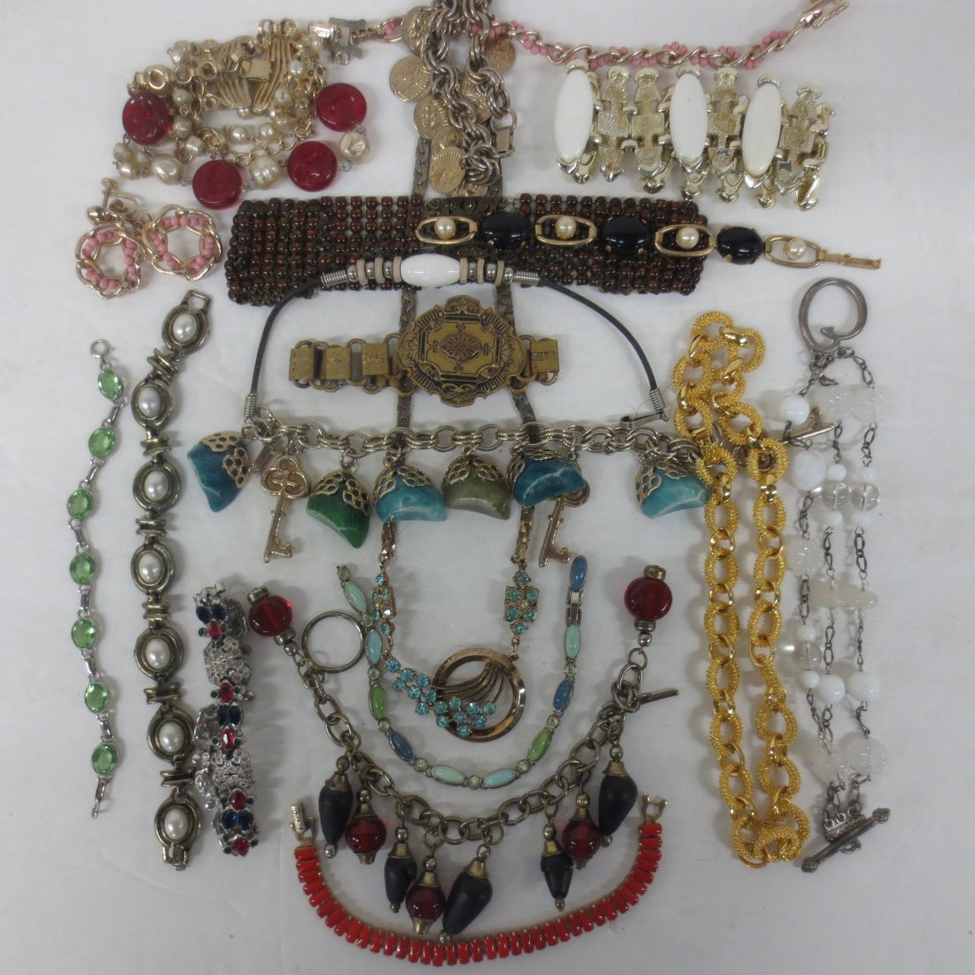 Jewelry - bracelets, necklaces, Monet, Claudette,: Jewelry - bracelets, necklaces, Monet, Claudette, charm, Sarah Coventry, Czech