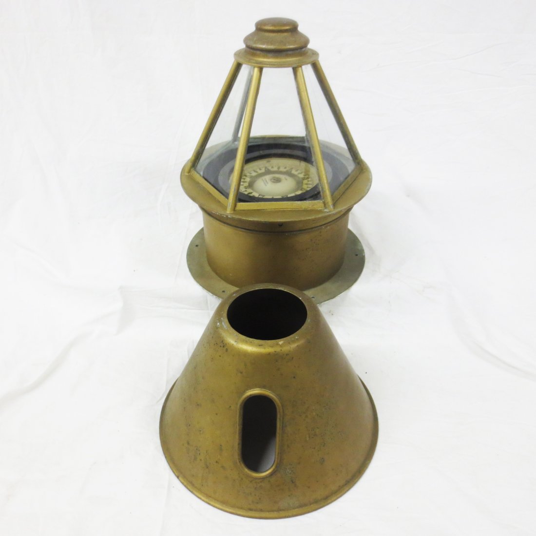 19th Century Skylight Yacht Binnacle with Hood (1 of 8)