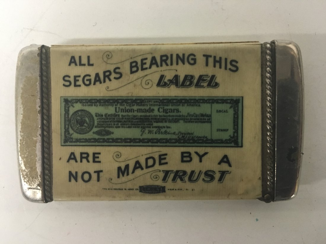 Advertising Celluloid Vesta Case Whitehead Hoag (1 of 4)