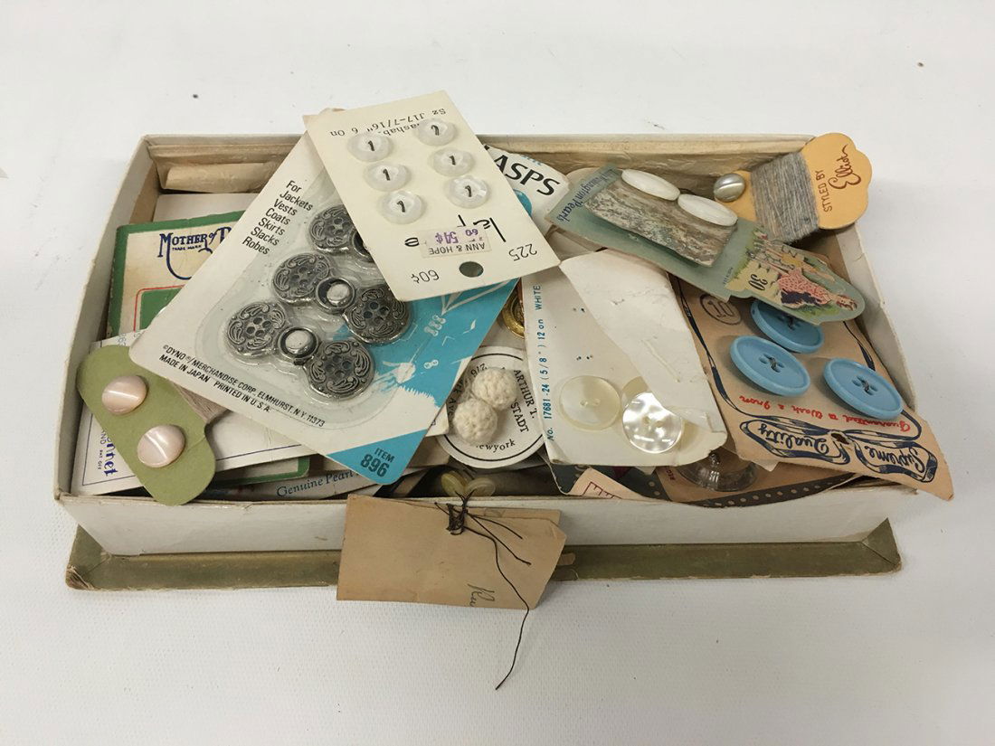 Button Collection on cards #15 (1 of 4)