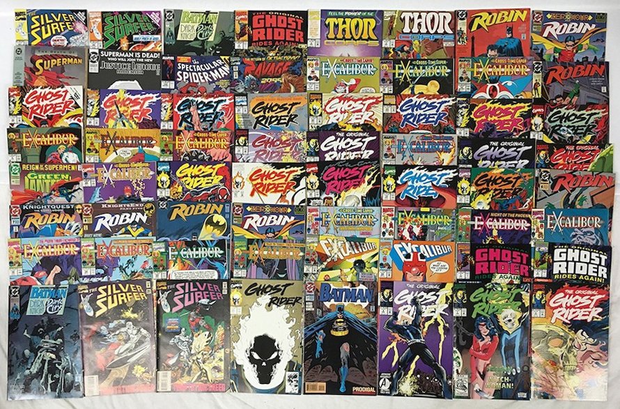 Comic Books 3, DC, Marvel, Batman (1 of 9)