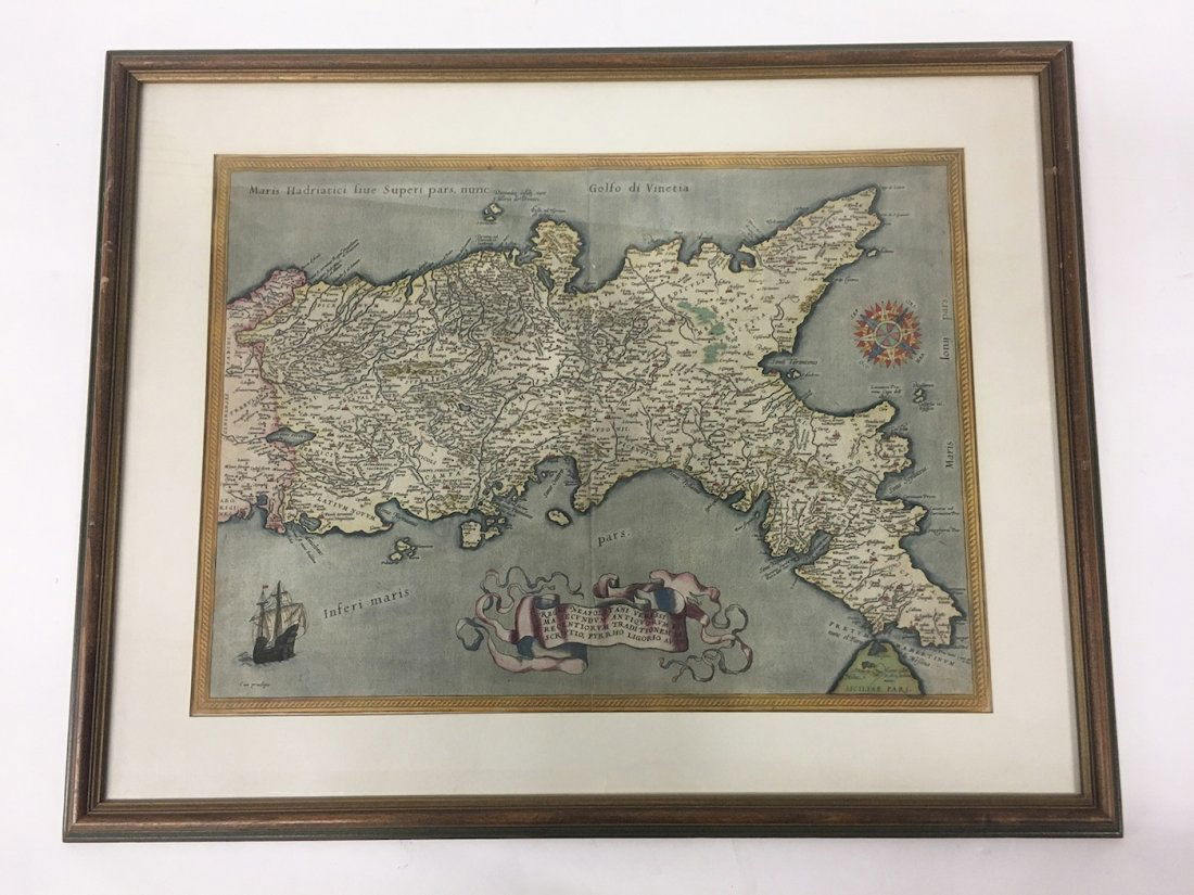 Antiquarian Map - Italy (1 of 3)