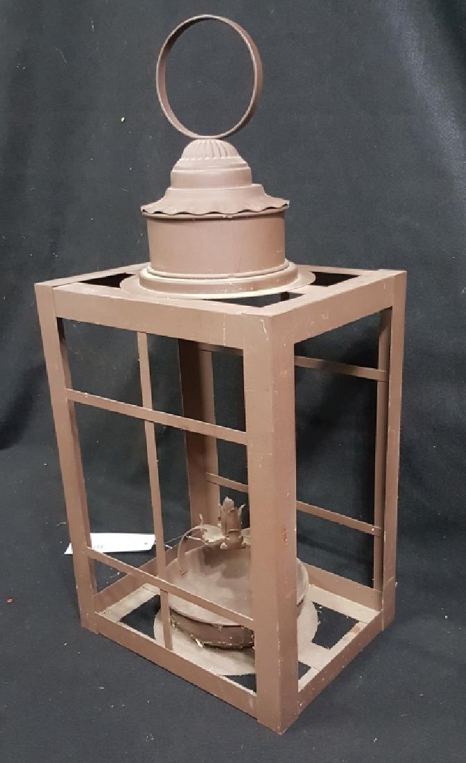 Large Wrought Iron Lantern (1 of 4)