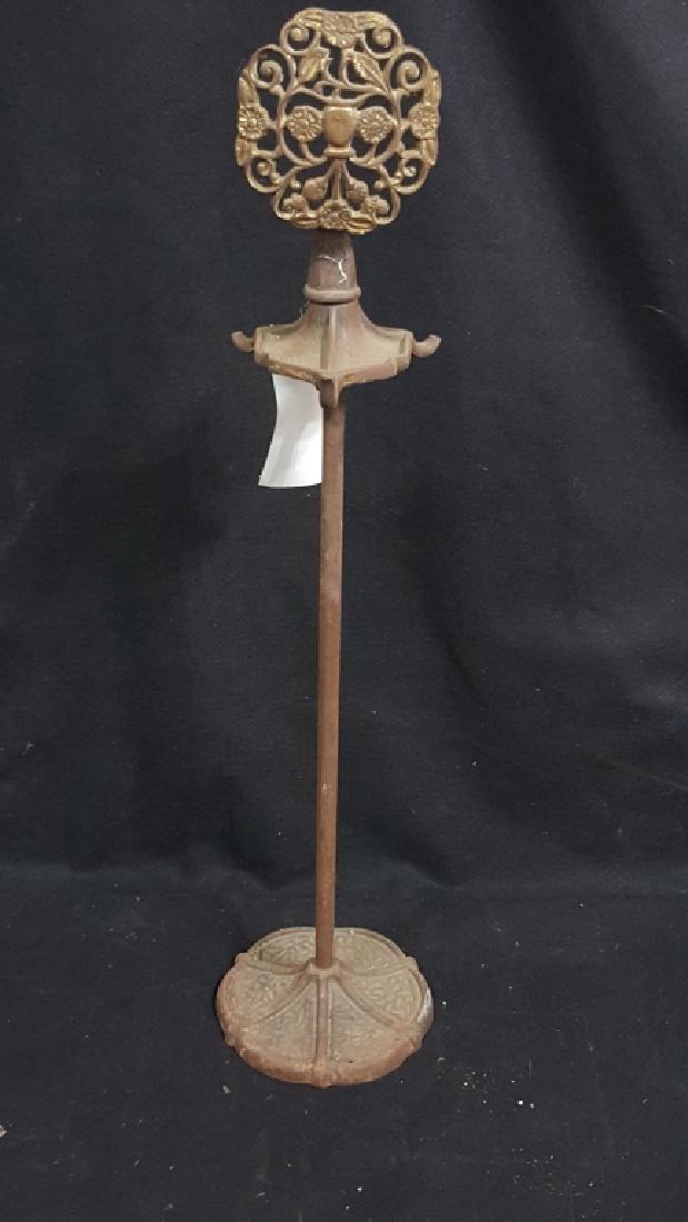 Antique Cast Iron & Gilt Bronze Umbrella Stand (1 of 4)