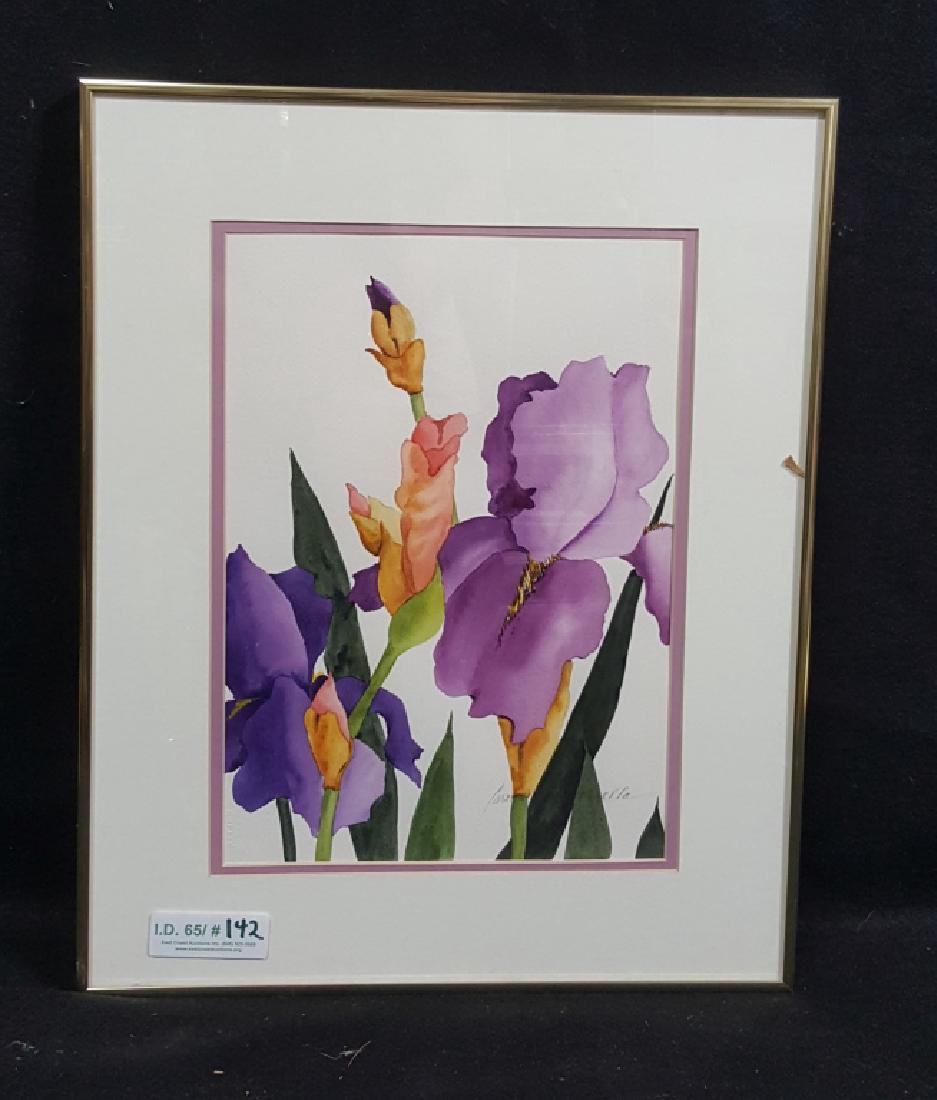 Carolyn Pascarella Watercolor "Beards & Buds" (1 of 4)