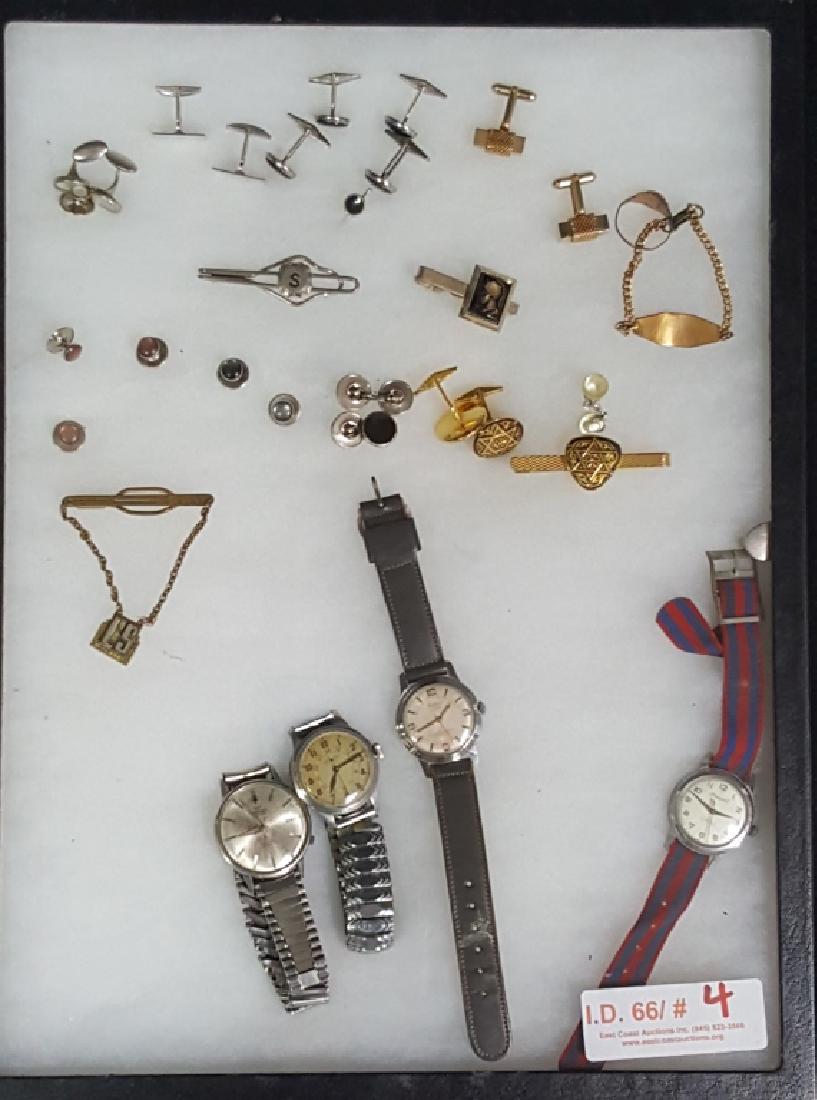 Vintage Mens Watches, Masonic Cuff Links & More (1 of 4)