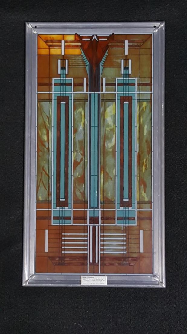 Frank Lloyd Wright Stained glass (1 of 1)