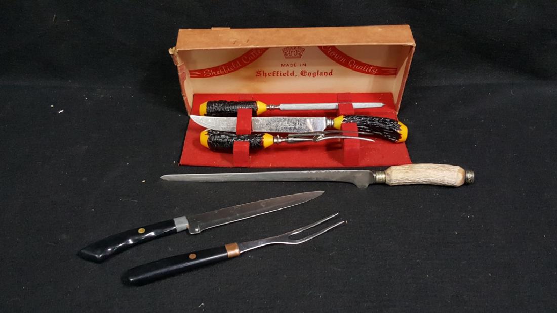 Sheffield Cutlery Crown Quality set in box + 3more (1 of 4)