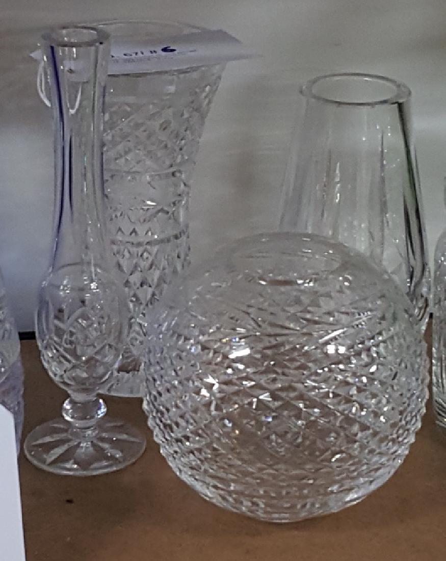 Waterford Glandore & Lismore Vase Collection (1 of 2)