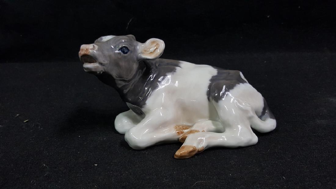 Royal Copenhagen Figure Cow Lying Down (1 of 3)