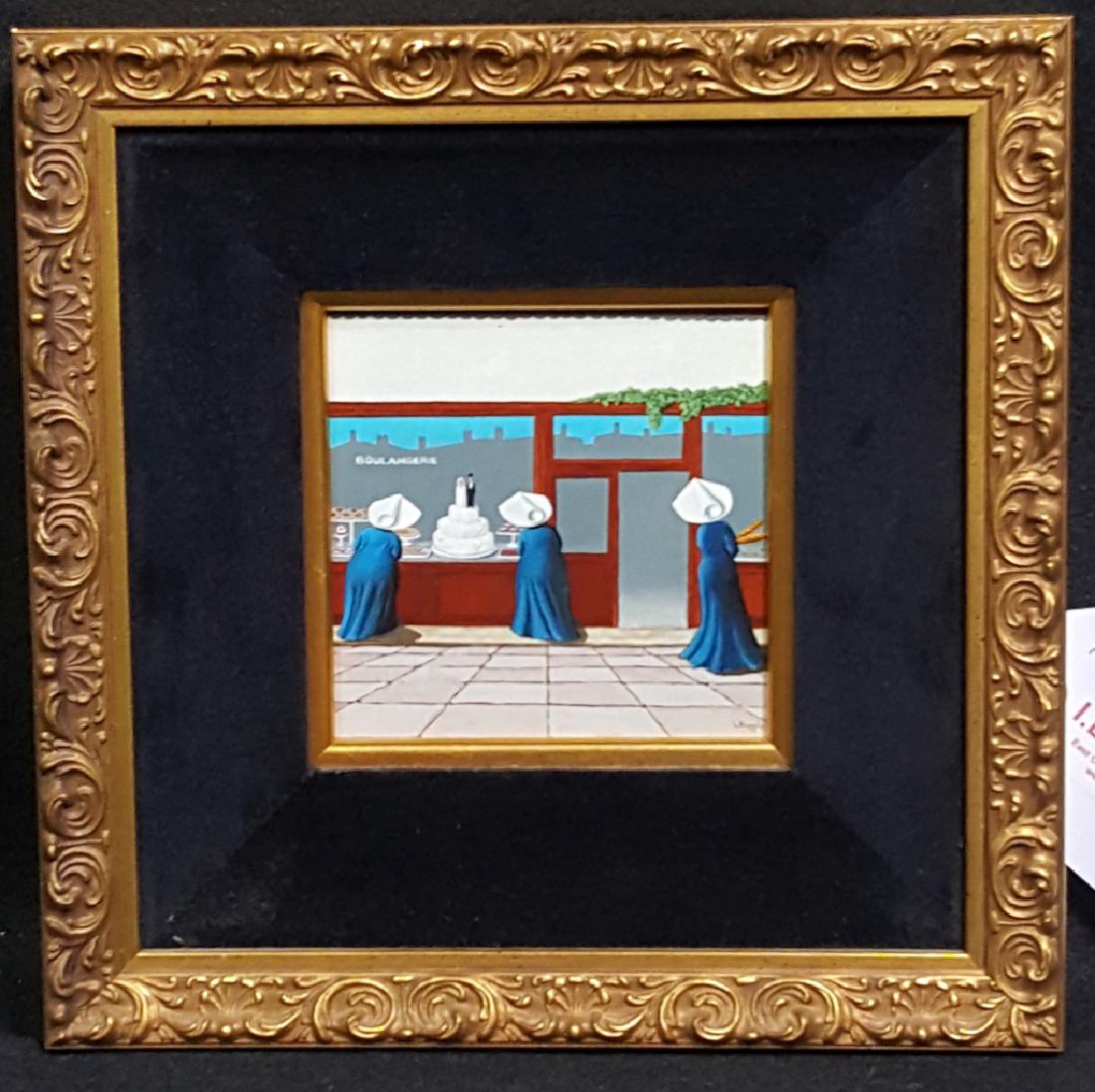 Frank Whipple (1923-2016) Oil on Board (1 of 3)