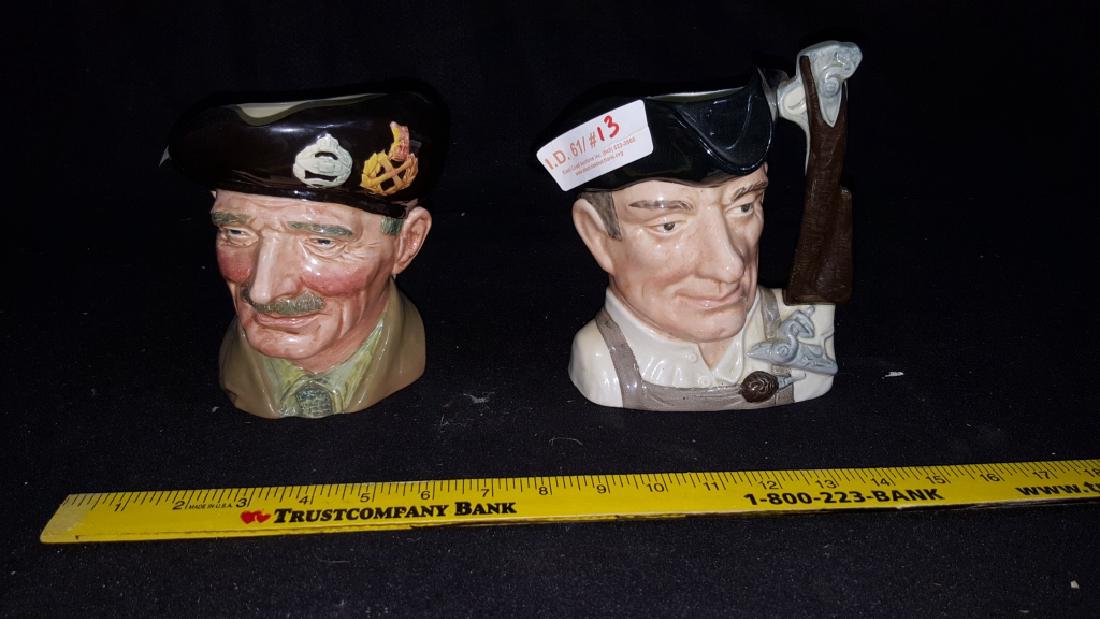 Large Royal Doulton Toby Mug Character Mugs: and "Monty" 6.25"