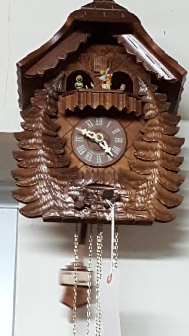 German Black Forest Hummel Cuckoo Clock